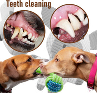12 Pack Dog Squeaky Toys, Interactive Plush Chew Toys with Rope – Essentials for Dogs - image 3