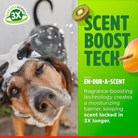 TropiClean Dog Perfume, Long Lasting Mango Kiwi Cologne, Deodorizing Spray for Smelly Dogs, After Bath Detangling Spray, Safe for Cats, 8oz.