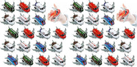Vileafy 18 pack of mini pull back toy airplanes with metal bodies in mixed colors - view 2