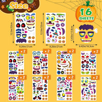 60 Pack Large Pumpkin Stickers - style 1 - image 3