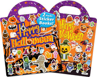 Walenced Reusable Sticker Book, Stickers for Kids - Halloween