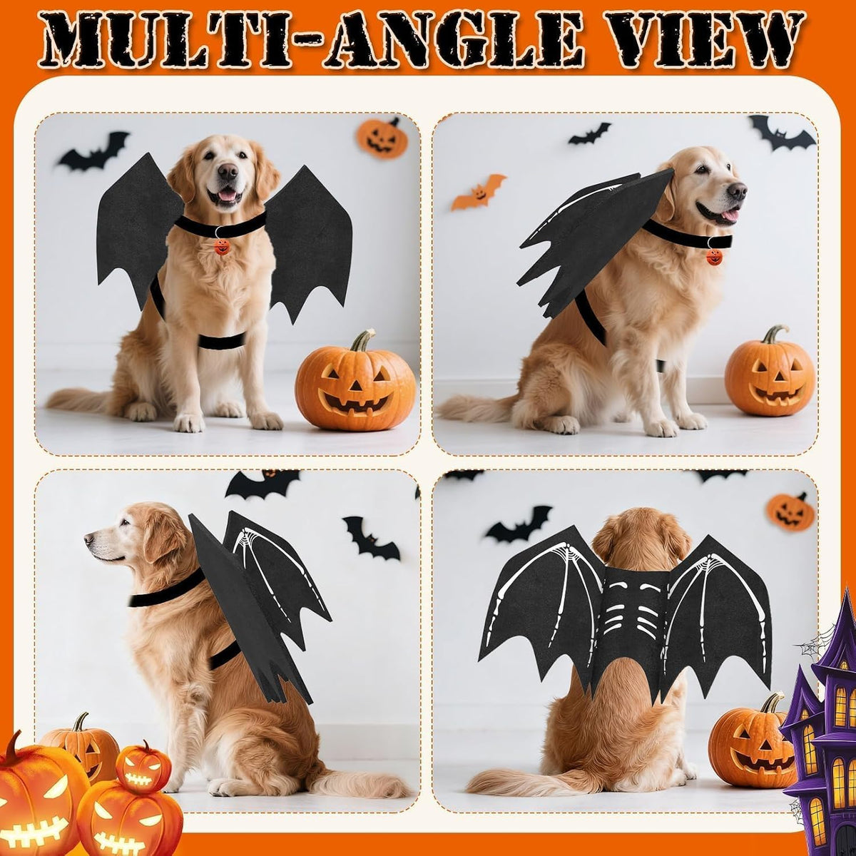 Olanrun Large Dog Halloween Costumes - Large - image 4
