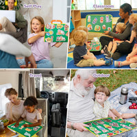 CHEFAN felt board story set with nursery rhyme felt pieces and a felt board with pockets - view 20