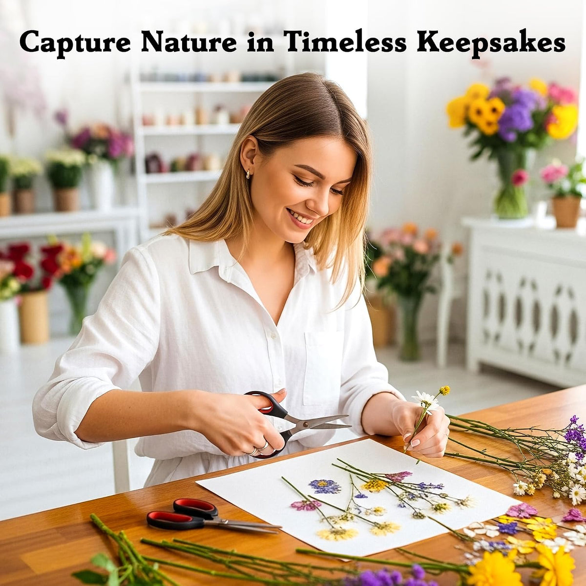 Aboofx Wooden Flower Pressing Kit - 15"x 15" 6 Layers - image 3