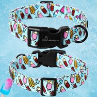 ARING PET Fall Dog Collars - Large / Summer Blue Ice Cream - image 2