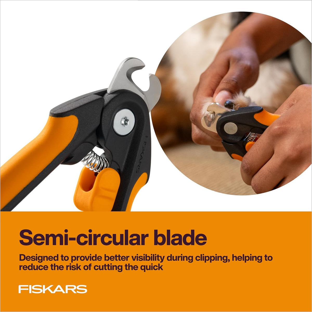Fiskars Pet Large Nail Clippers - Large (Pack of 6) - image 3