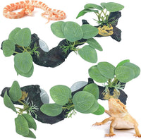 2 PCS Reptile Corner Branch - Green