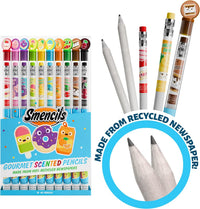 Smencils - Gourmet Scented Graphite HB #2 Pencils Made from Recycled Newspapers, 10 Count - Original (2 Pack) - image 3