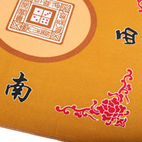 Mahjong Mat with 3 Dice & Carrying Bag - Yellow - image 3