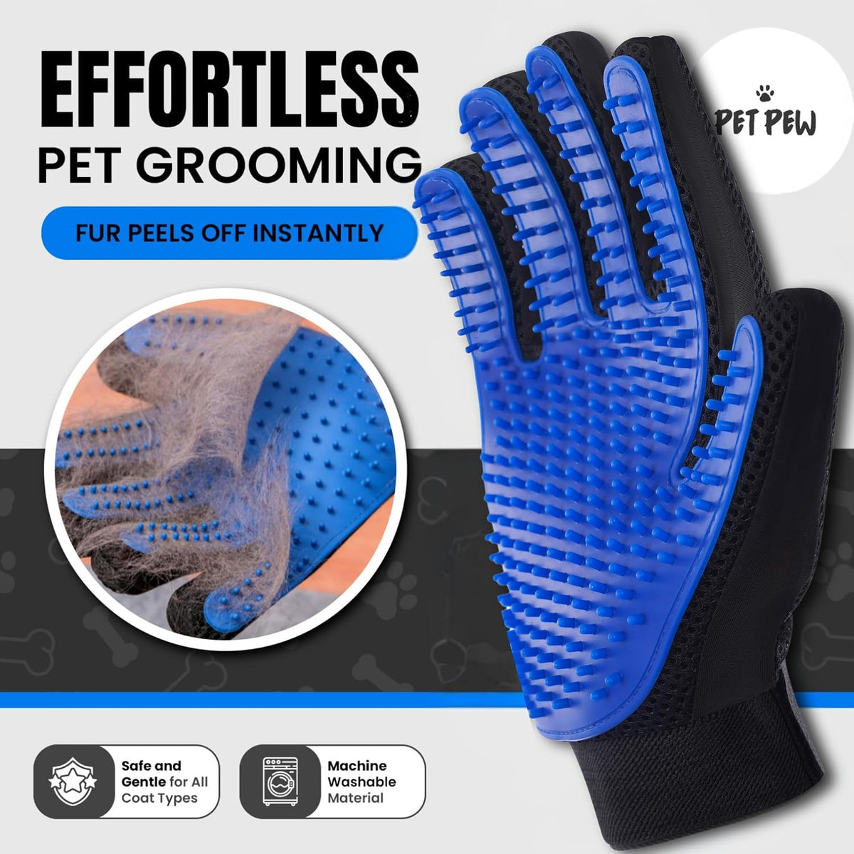 [Upgraded] Pet Hair Removal Glove - image 3
