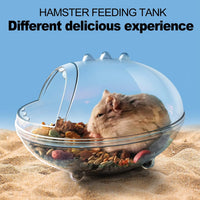 lazYYzal Hamster Bathroom, Hamster Bathtub Box - S 5.3*3.8*3.3 inch - image 3