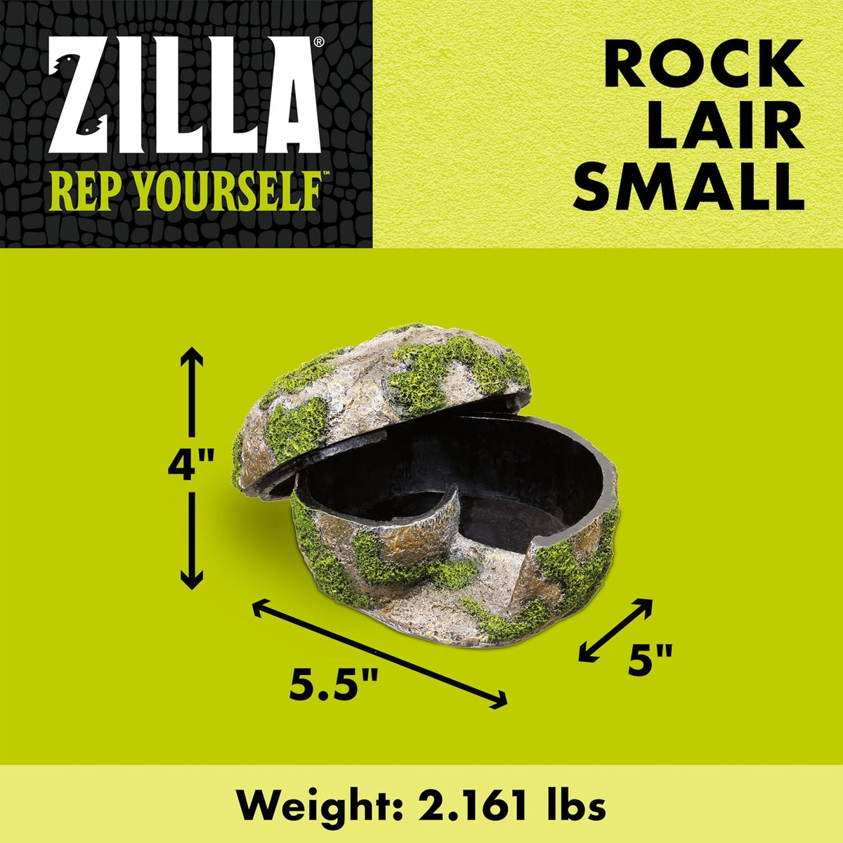 Zilla Rock Lair Naturalistic Hide for Snakes and Lizards - Small - image 2