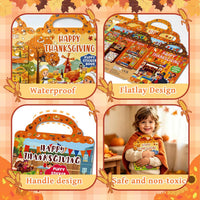 Kalysky 3 pack Halloween reusable sticker books for toddlers with handles - view 9
