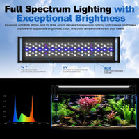 FZONE Aquarium Light 36W LED Plant Light for 24-31" Tanks - Light45 - image 2