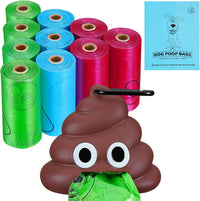 Letalong Dog Poop Bag With Holder - 10 Rolls