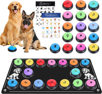 Dog Buttons for Communication, 10 Color - 10 colors,16 pcs