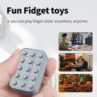 Fidget Toys Adults Magnetic Desk Toy Metal Fidgets Slider - Starry Gray - image 3