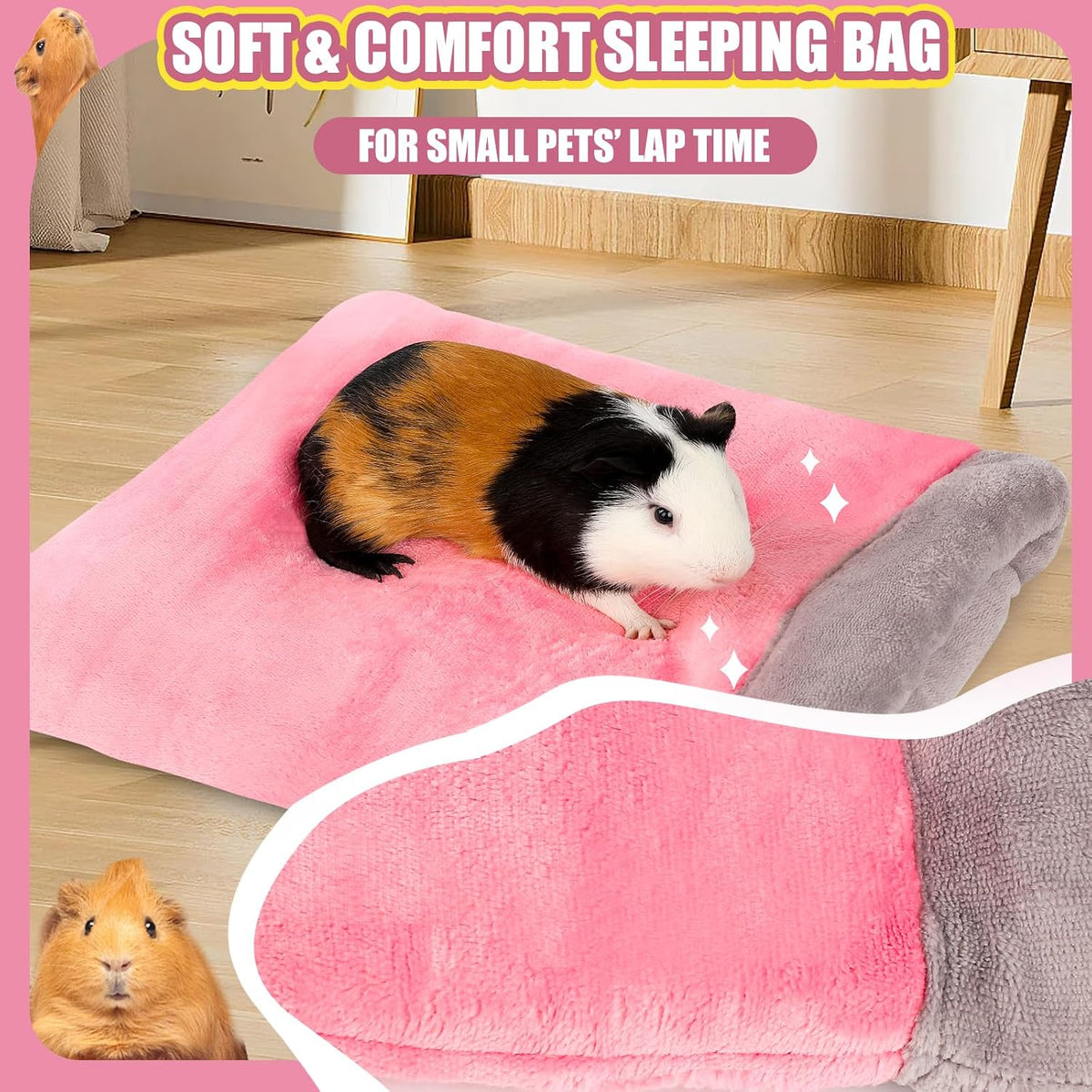 Guinea Pig Hideout, Guinea Pig Bed - Sleeping Bag - image 3