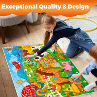 Giant Floor Puzzles for Kids Ages 4-6 - 2x3 Giant Farm - image 4