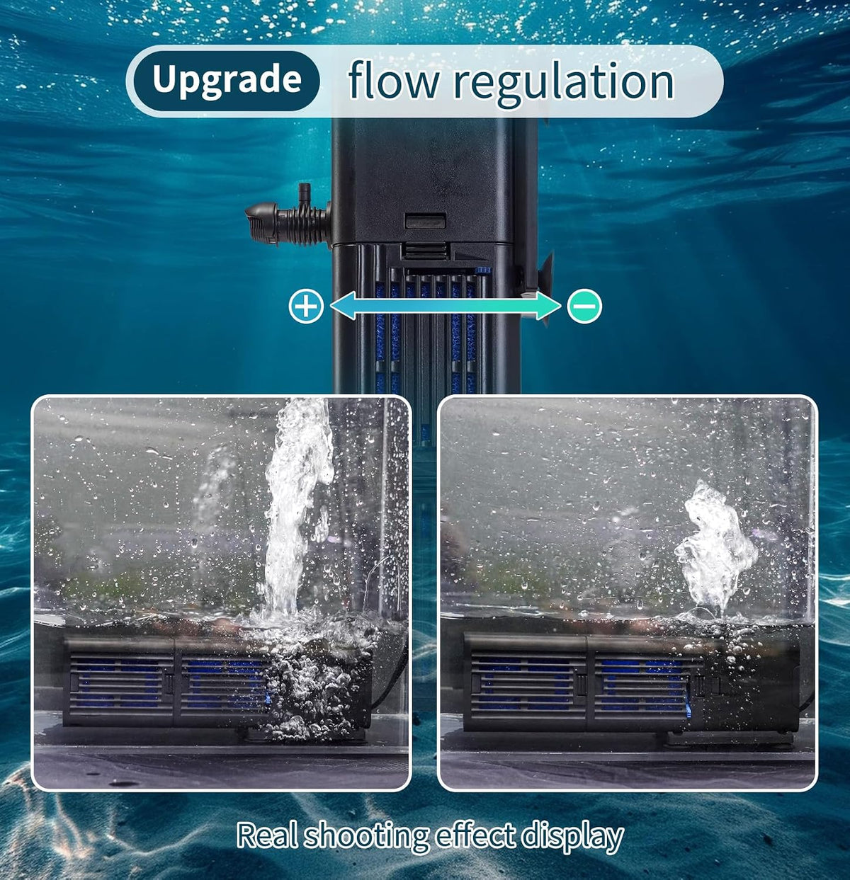 TARARIUM Aquarium Filter for Fish Tank - Medium-Large fit 40-150gal - image 3