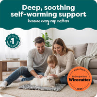 FurHaven ThermaNAP Self Warming Cat Mat - Small - 22"L x 17"W (Pack of 2) / Snow Leopard - image 2