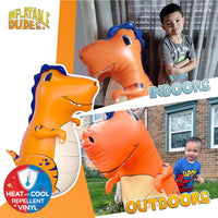 Inflatable Dudes kids punching bag bop bag, 47 inch, with sand-filled base in a ninja design - view 20