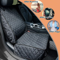 Waterproof Front Seat Car Cover 2 Pack, Full Protection – Essentials for Dogs - Black - image 2