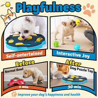Forfon 9 Pack Dog Enrichment Toy Set with Puzzle Toy & Lick Mats – Essentials for Dogs - All-Around Dog Puzzle Toys - image 4