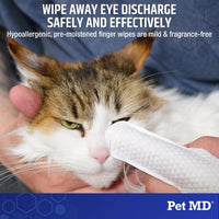 Pet MD Finger Wipes, Tear Stain Remover for Dogs & Cats - image 2