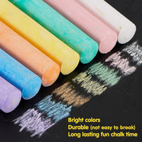 JOYIN 160 PCS Sidewalk Chalks Set-16 Colors Non-Toxic Washable Jumbo - 160 - image 3