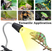 Reptile Heat Lamps, UVA/UVB Turtle Heat Lamp - Light Stand With Dimmer - image 3