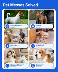 Dog Diapers Male Disposable, Belly Bands for Male Dogs, S 26pcs – Essentials for Dogs - S-26 - image 3