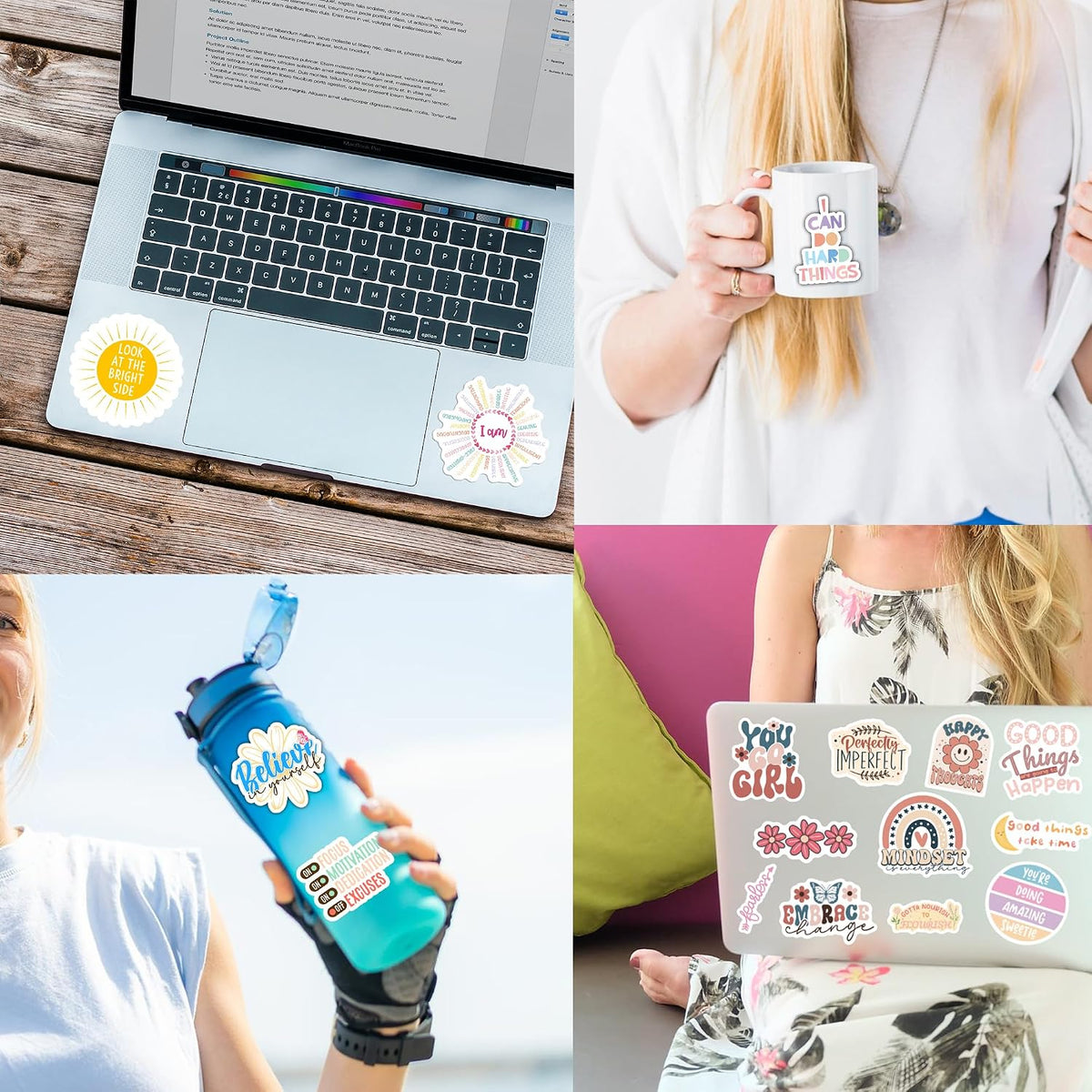 300PCS Affirmation Stickers by Puraesla - 305 - image 3