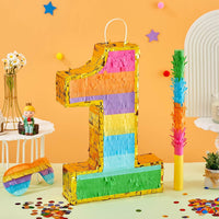 Rainbow Number 5 Pinata for 5th Birthday Party Decorations - 1 - image 4