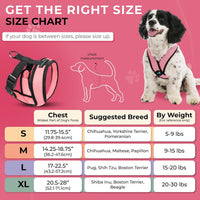 Gooby Comfort X Head-in Dog Harness, Choke-Free - X-Large Chest (20.5-28") / Pink - image 4