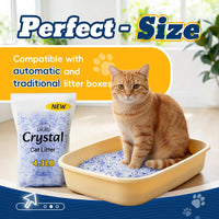 Crystal Cat Litter for Long-Lasting Odor Control, Non-Clumping - 17.2 lb / Classic - image 3