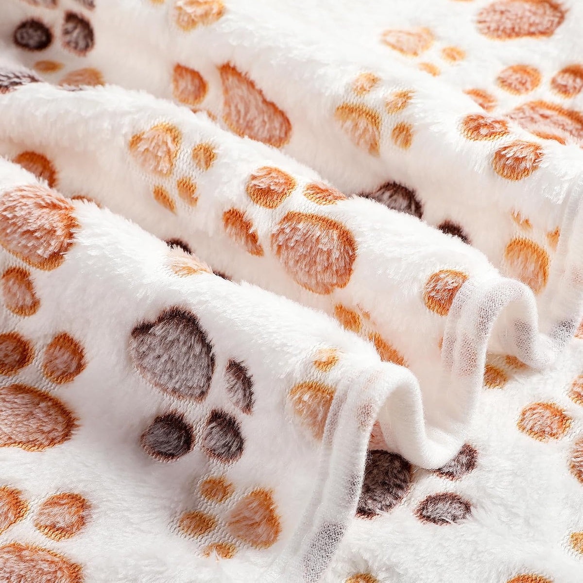 Tegeme 12 Pcs Puppy Blanket for Litter Dog Cat - White / 30 x 20 Inch - image 3