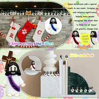 100 Pcs Mini Jesus Figures - 8 Color*50 - image 3