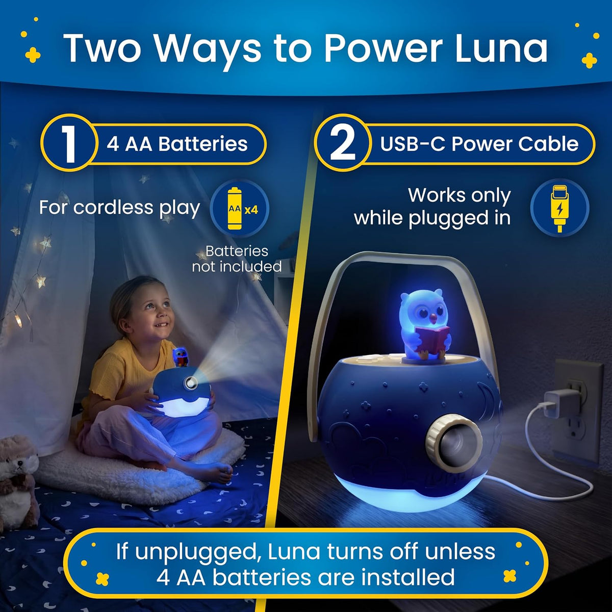 Kids Pink Book Projector, 5 Read Aloud Fairytale Stories - Paw Patrol Marshall, Owl & Projector - image 4