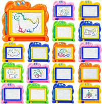 15 Pack Magnetic Drawing Board for Kids - Colorful Drawing boards / 15