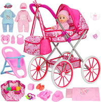 DRAMATION Baby Doll Stroller Set