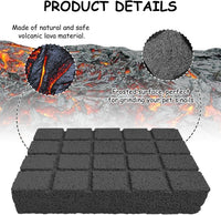 Hamiledyi 2PCS Rabbit Scratching Pads Bunny Lava Grinding Claw Pads - Black-2pcs - image 3
