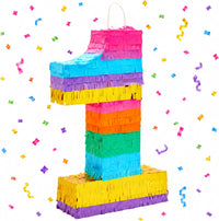 BLUE PANDA 8 Pinata, Small Multicolor - 1