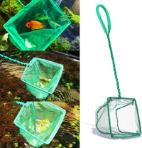 Aquarium Fish Nets, DSSPORT 4 Inch Small Mesh Fish Catch Nets with Plastic Handle Green – Essentials for Fish - 2 - image 4