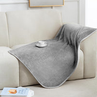 Waterproof Blanket for Bed Couch, Sherpa Fleece Throw, 50x60 – Essentials for Dogs - 30x40 inches / Grey