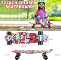 Skateboards, 22" Complete Skateboard - Butterfly - image 4