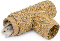 Niteangel Creative & Composable Hamster Tunnel: Edible Water Hyacinth - T-Shape
