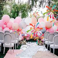 ASIYUHY Red Balloons 18 Inch 12 Pack Large Latex Party Balloons – Fun for Kids & Family - Pastel Pink Balloons - image 4
