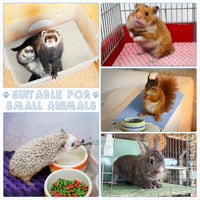 SmoothNovelty 5 Pcs Waterproof Guinea Pig Cage Liner - Multicolored / 18" X 24" / Waffle - image 4