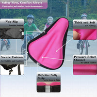 TCheung gel seat cushion for 9x6 inch kids bike seats with outdoor cover - view 15